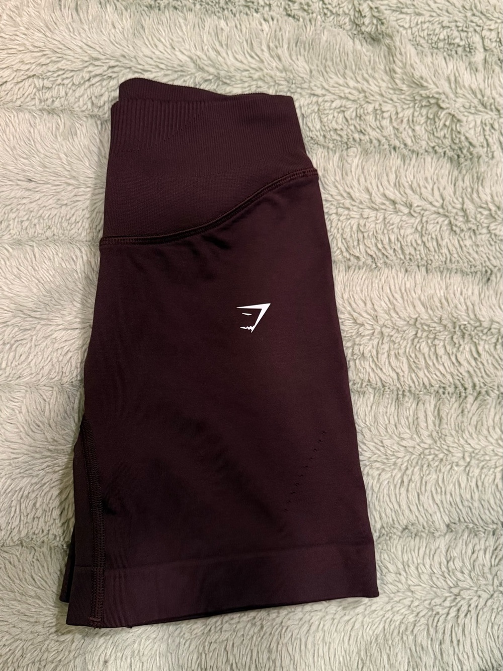 Gymshark High-Rise Seamless Workout Shorts - brown